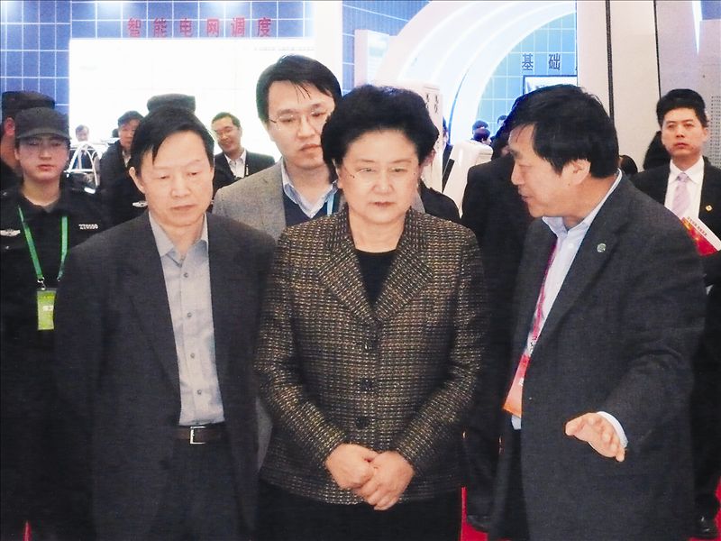 為全面總結和展示宣傳我國在“十一五”期間科技工作取得的重大成就,大力弘揚自主創(chuàng)新精神,國家科技部、中央組織部、國家發(fā)改委、財政部和解放軍總裝備部等單位牽頭組織的以“創(chuàng)新驅(qū)動、跨越發(fā)展”為主題的“十一五”國家科技重大成就展覽會,3月8日,在國家會議中心隆重開幕。全國政協(xié)副主席、致公黨中央主席、科學技術部部長萬鋼主持開幕式,中央組織部、國家發(fā)改委、財政部和解放軍總裝備部等單位領導應邀出席。中共中央政治局委員、國務委員劉延東在萬鋼的陪同下,來到有色行業(yè)展位,并仔細地觀看了模型。此次展覽會上,電解鋁行業(yè)在技術進步和技術創(chuàng)新方面取得的成就,還得到了科技部有關領導的充分肯定。此外,東營方圓有色金屬有限公司與中國恩菲工程技術有限公司等單位承擔的國家科技支撐計劃項目“吹氧造锍多金屬捕集技術”也參加了展覽。