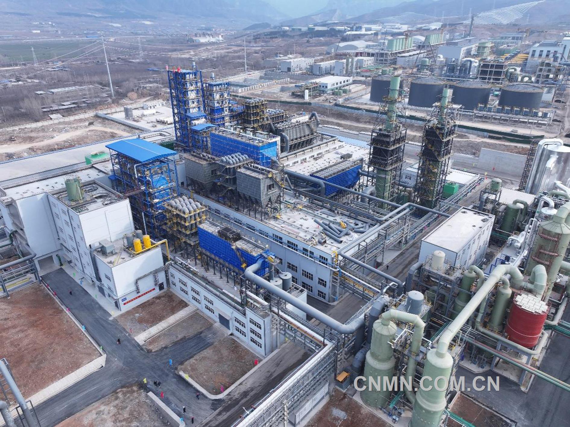 金利-航空及微電子新材料應用復合多金屬制造項目航拍圖。